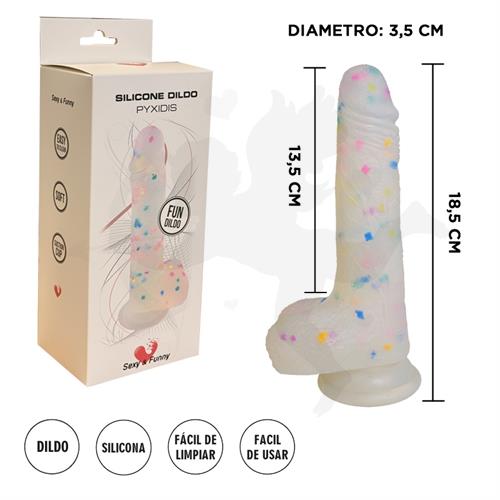 Dildo de Silicona Premium 20 cm – Extra Suave
